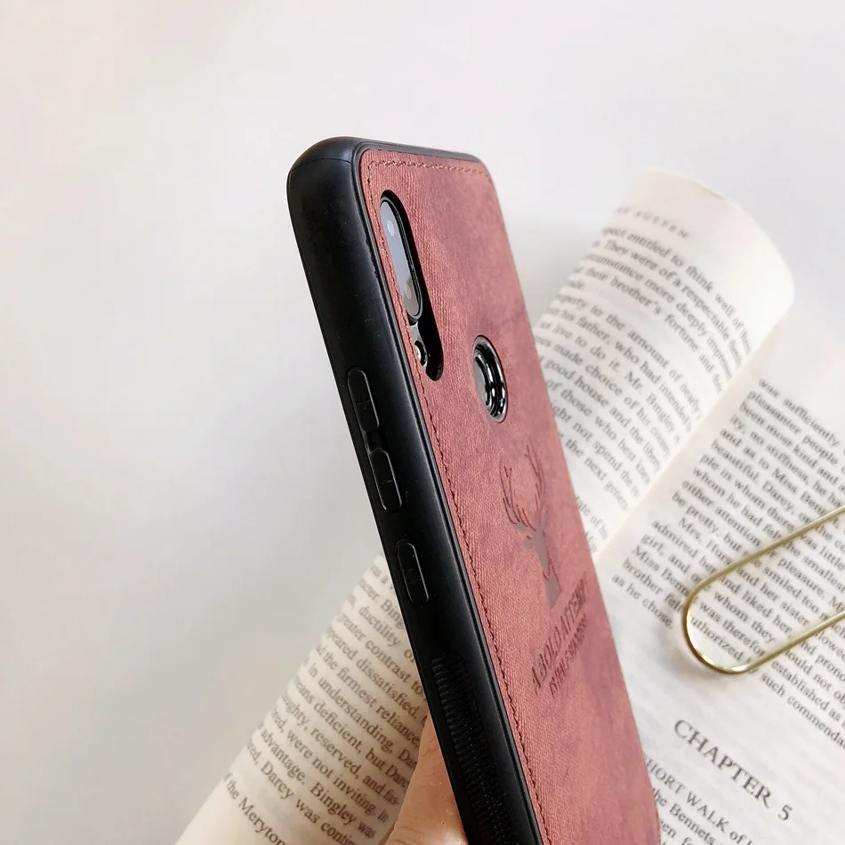 Для Xiaomi Redmi 7 6A 6 Pro/A2 Lite модный тканевый Текстурированный чехол с рисунком лося для