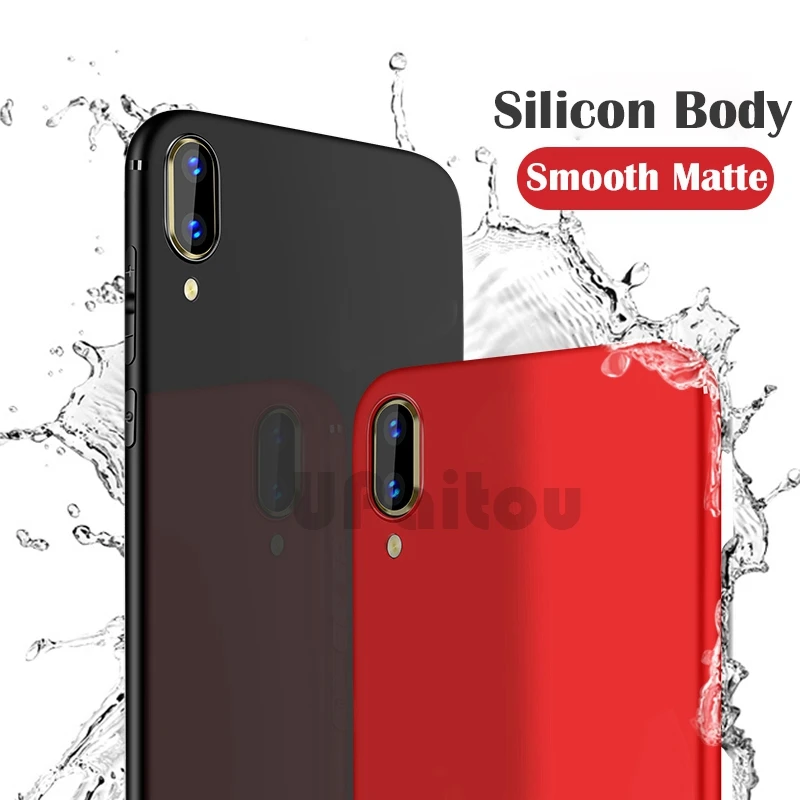 UPaitou Case For VIVO Y95 Y93 Y97 Y83 Y71 Y71i Y91 V11 V11i V15 Pro Matte TPU Soft Silicon Cover for |