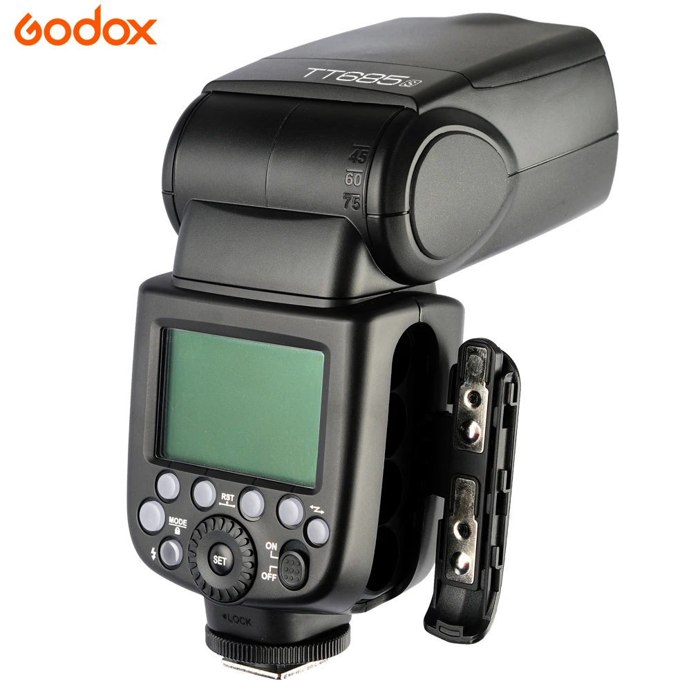 3X Godox Camera Flash TT685O 2.4G HSS TTL GN60 Speedlite + X1T-O Trigger Transmitter for Olympus Panasonic P5 PL5 PL6 PL7 PL8 M1 |