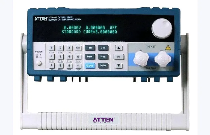 

ATZ9712C 300W 0-60A 0-150V 0.1% + 0.1% FS DC электронная нагрузка