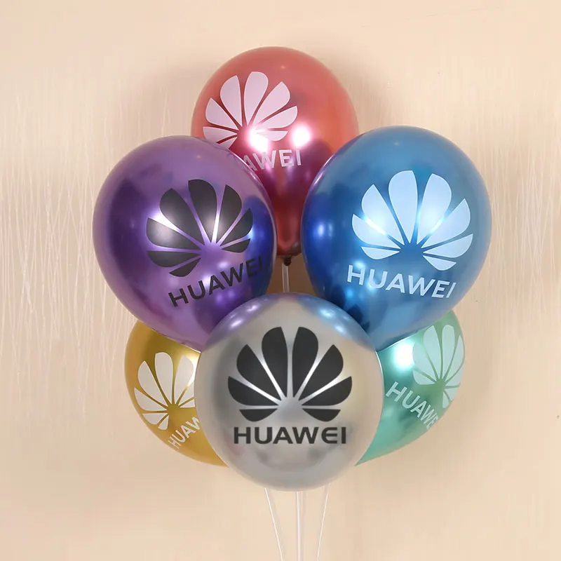 

Custom Balloon Metallic balloon 100pcs personalized print balloon letters text own logo printing advertising customized balloons