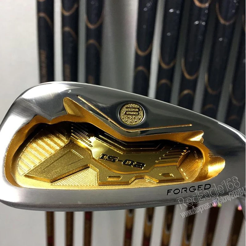 Новые мужские клюшки для гольфа комплект S-02 4 звезды 4-11.Aw.Sw С Железные графитный