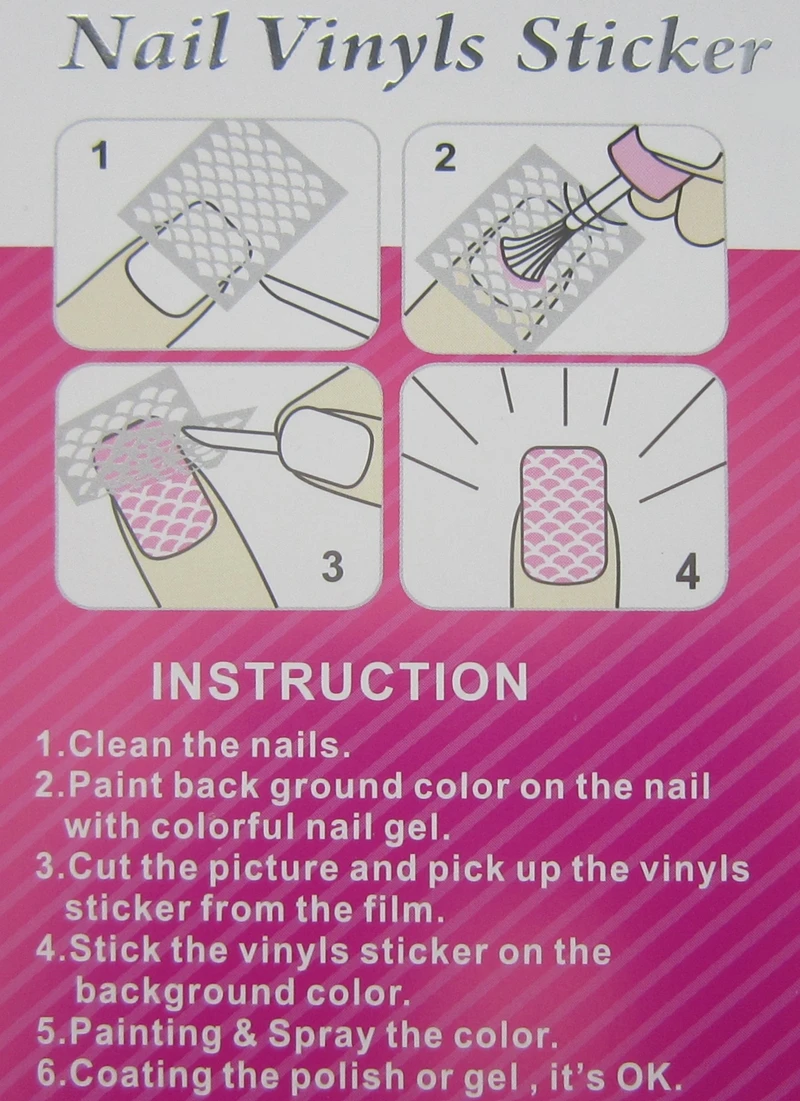 20 штук многоцелевой Штамповка Nail Art шаблоны с выемками Аэрограф стикеры-наклейки, лазерная печать пластин Руководство DIY маникюрные инструменты