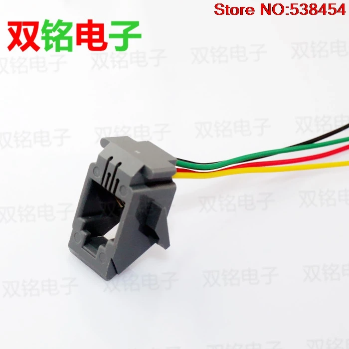 5 шт. RJ11 разъем телефонная линия приемник трубка 4P4C розетка 616 Вт 4x200 мм в