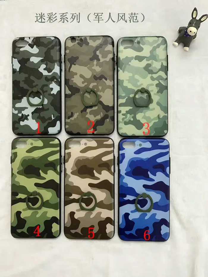 Горячая Камуфляж Текстуры Телефон Чехол С Kickstand Жесткий Пластиковая Крышка Капа