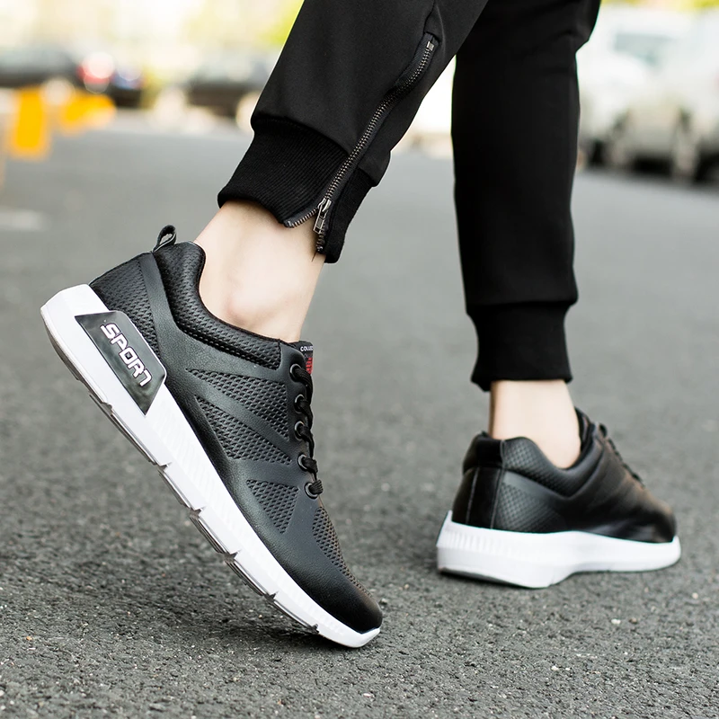 Новинка 2019 года кроссовки для мужчин дышащая повседневная обувь мужская на
