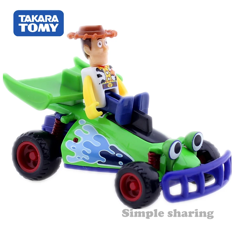 Модель автомобиля TOMICA TOY STORY 02 Вуди и RC DISNEY TAKARA TOMY литая металлическая модель