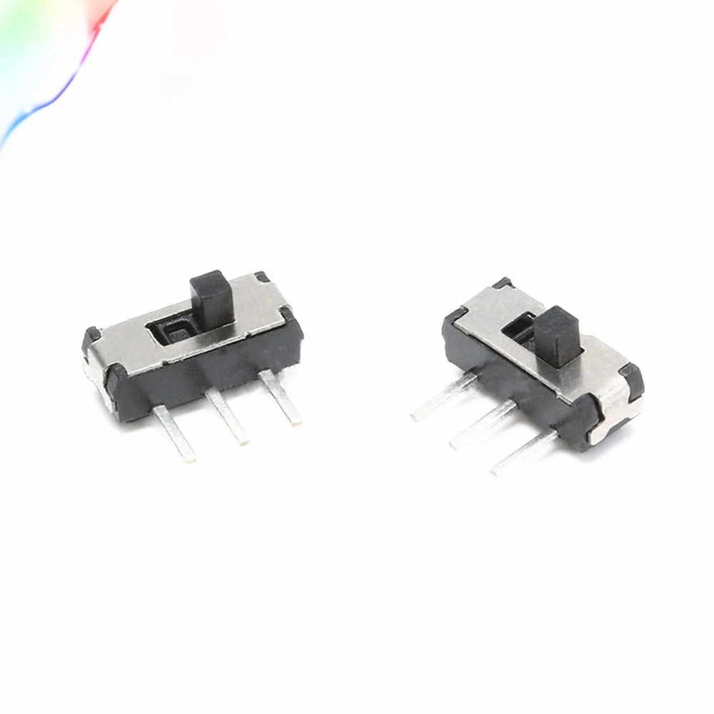 Бесплатная Доставка 10 шт. MSK 12D19 G2 SPDT 1P2T SMD 3 Pin PCB Панель горизонтальный ползунковый