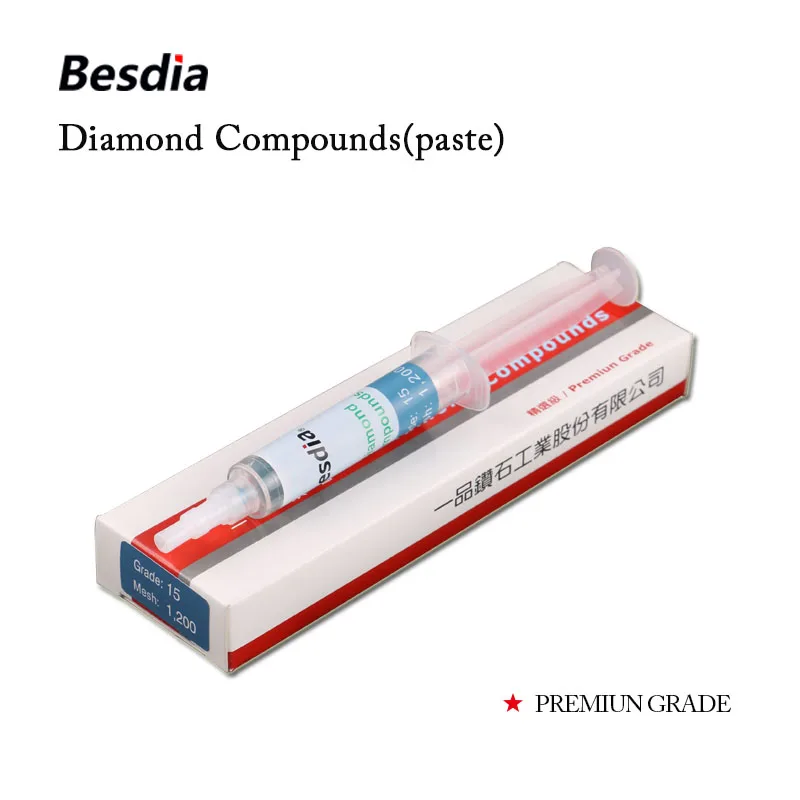 Алмазная паста Besdia, премиум-класс для полировки, шлифовки, производства Тайвань от AliExpress WW