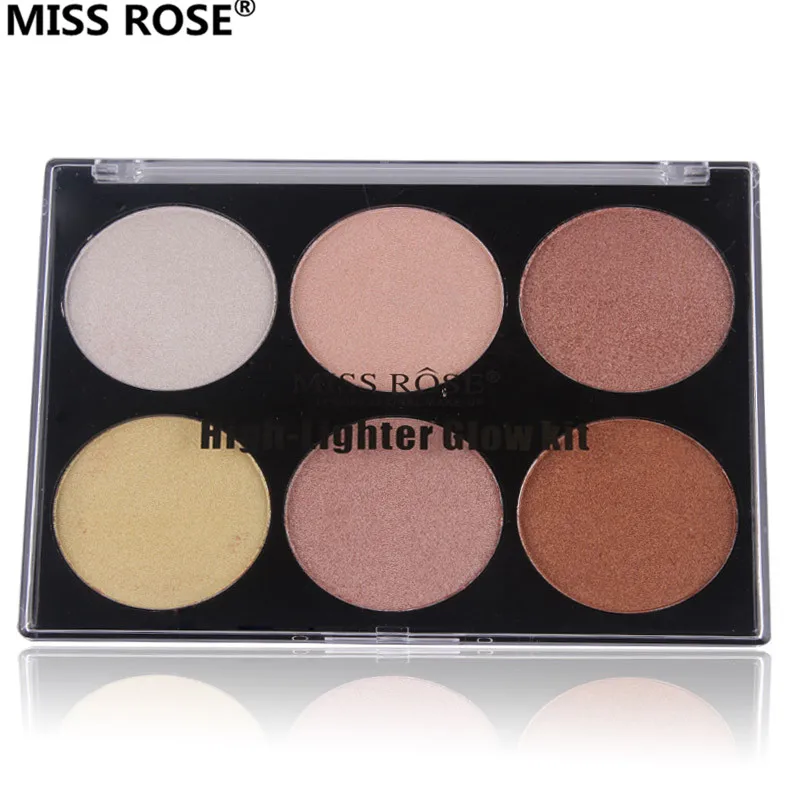 Бренд miss rose, хайлайтер, новинка, лицо, светящаяся пудра, палитра, консилер, набор, палитра, макияж для лица