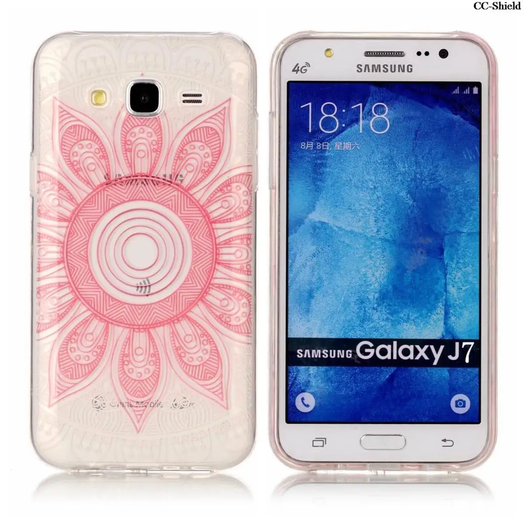 Мягкий ТПУ чехол для Samsung Galaxy J7 J 7 2015 J700P J700H J700M J700H/DS силиконовый телефона SM-J700h