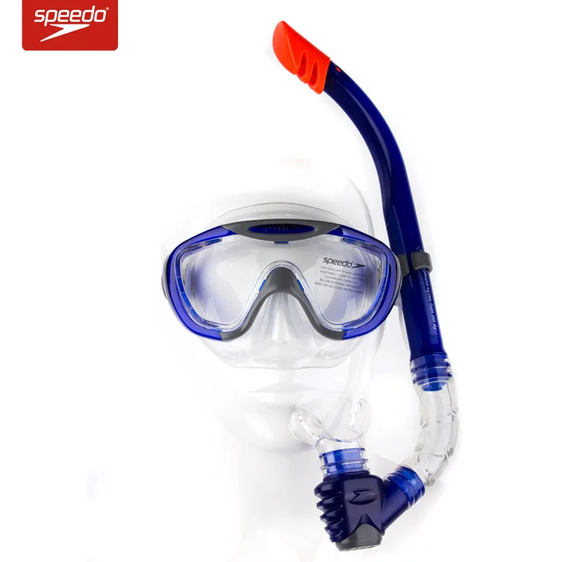 Маска для подводного плавания Speedo маска дайвинга Набор очков силиконовое