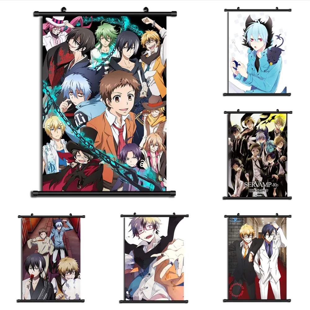 Servamp Аниме Манга настенный плакат свиток домашнее украшение Стены