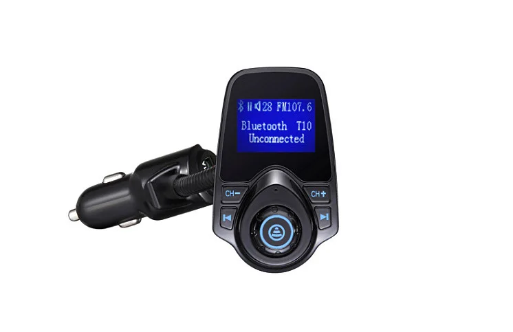 1 шт. супер Bluetooth автомобильный комплект громкой связи fm-передатчик MP3 музыкальный