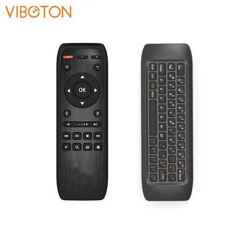 

Viboton 2.4G Fly Air Mouse Raspberry Pi 3 Wireless Keyboard Remote Control Learning Keyboard Combo For Android Smart Tv Box Comp