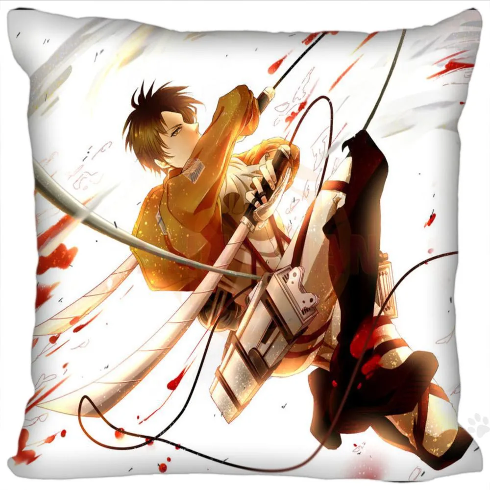 Наволочка атака на Титанов 35x35 см 40x40 (одна сторона)|custom pillowcase|pillow coverzippered pillow covers |