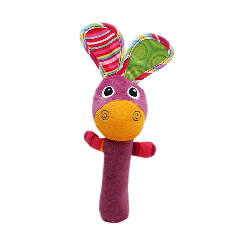 High Quality Newborn Toys Baby Rattles Soft Animal Model Handbells Kid Mobile Toy 0-24months Hand Voiced Sound | Игрушки и хобби