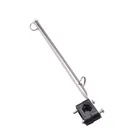 Аксессуары для лодок, морская рельсовая опора, флагшток из нержавеющей стали для лодки, яхты, подходит для рельсов 78 дюйма