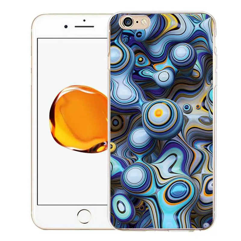 QMSWEI TPU прозрачный телефон чехол для iPhone 6G 6s 7 8 plus x Мягкая полоса Алмазная сетка