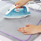 Термостойкая гладильная ткань защитная изоляционная накладка-Горячая домашняя глажка мат