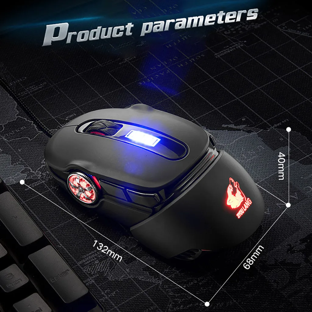 Игровая мышь розовая Механическая RGB подсветка эргономичная мышь игровой компьютер макро Программирование игровая оптика# LR4