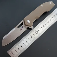 outdoor multi function g10 folding knife d2 steel high hardness knife bearing system collection tactical pocket survival knife
