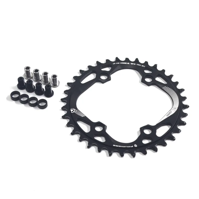 

2019 NEW Fouriers Bike Full CNC Made Single Speed Chainring For PCD 96mm 36T/38T/40T For M7000/M8000 11 speed Bicycle Parts