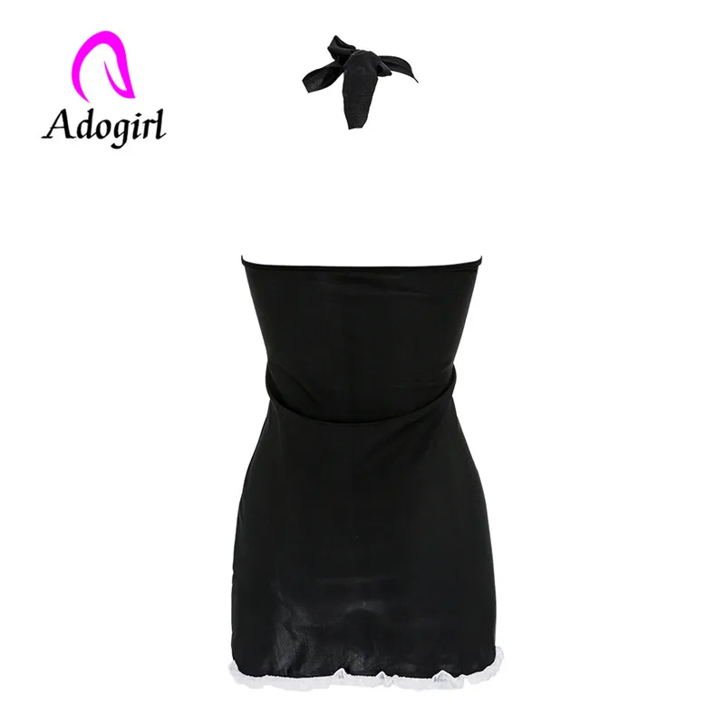 Adogirl большие размеры 5xl сексуальные черные купальные костюмы с лямкой на шее