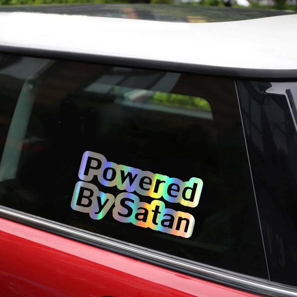 Rylybons Powerded сатаны бампер автомобиля наклейки и стайлинга автомобилей украшения