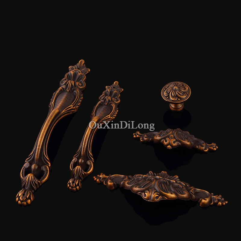 10 дизайнерских ручек для мебели в европейском античном стиле шкаф шкафа кухонный