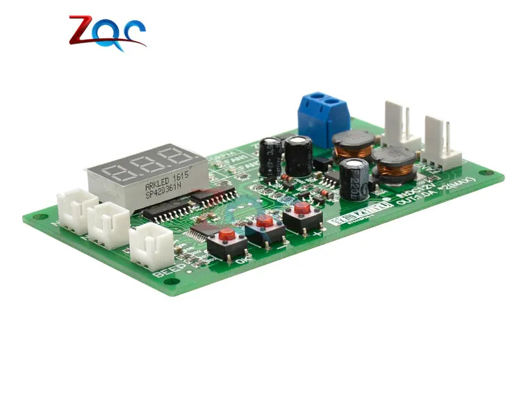 DC 12V Dual 3-провод вентилятора светодиодный интеллигентая(ый) цифровой Температура Термостат Регулятор Двигателя переключатель регулятора скорости модуль NTC Сенсор