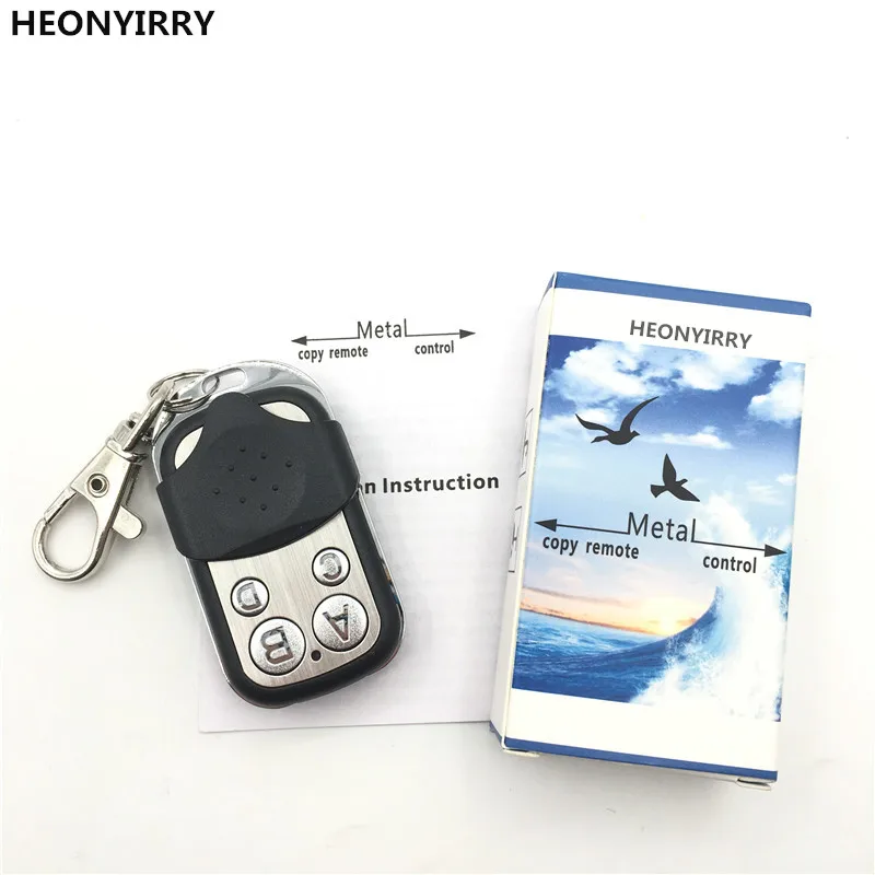 433.92MHZ Copy Remote Controller Metal Clone Remotes Auto Duplicator For Gadgets Car Home Garage High Quality GDeals | Электроника