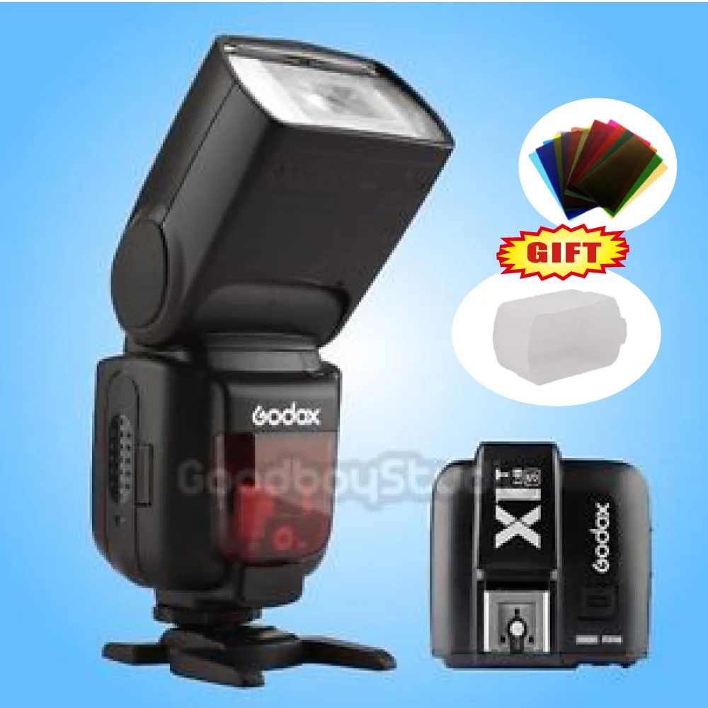 Godox TT685 TT685S 2 4G HSS TTL вспышка для камеры Speedlite sony w/XT1-S передатчик с бесплатным
