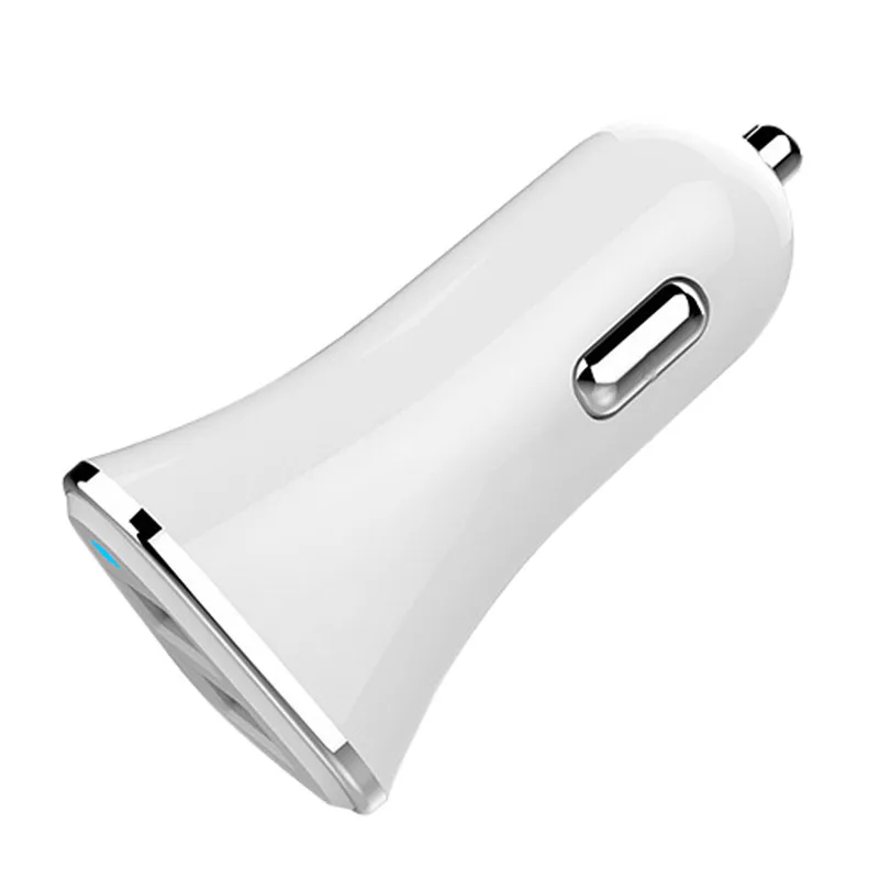 60*26*26 мм USB Автомобильное 2.1A быстрое зарядное устройство с двумя usb портами для