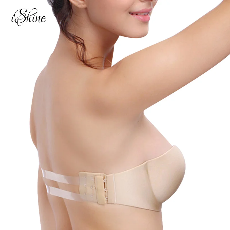 Женское Сексуальное белье Sotft половина чашки без бретелек бюстгальтеры с