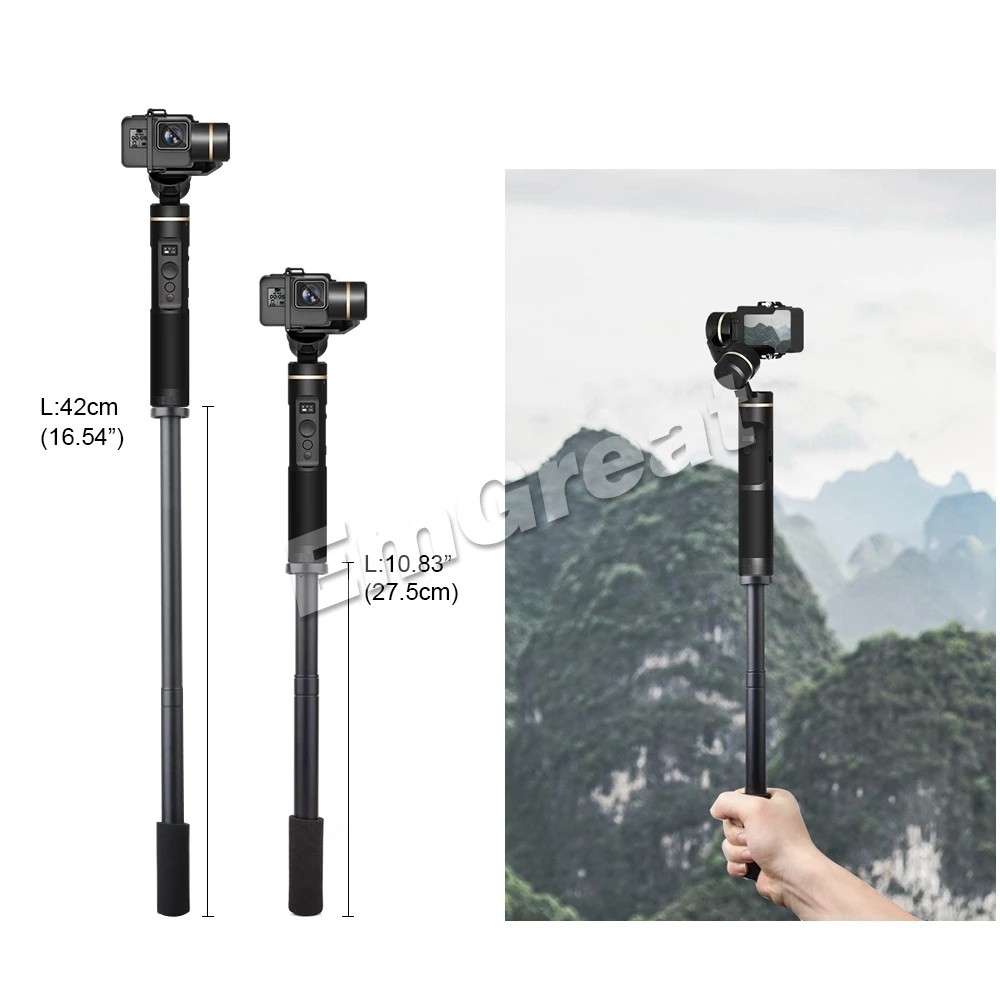 Удлинитель Pergear специально для стабилизатора совместимый с Zhiyun Smooth 4 / Q Feiyutech G6 WG2 G5
