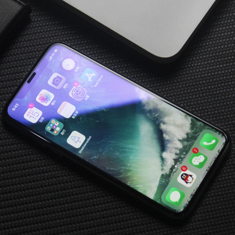 4D Edge закаленное защитное стекло для iPhone 7 7plus 8 8plus X 6D полное покрытие краев