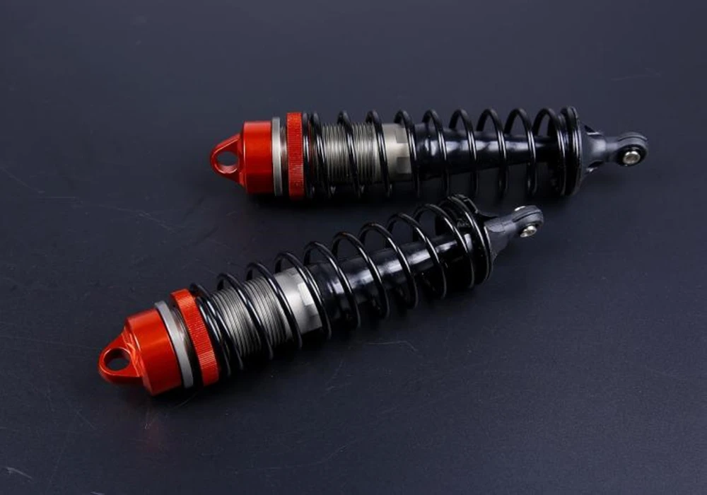 

2pcs rc car rear shock absorber set assembly for 1/5 scale losi 5ive-t rovan lt remote control toy gasoline truck