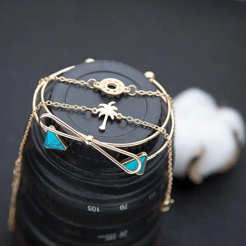 4 шт./компл. Boho женский бант Ловец снов кокосовый кулон в виде дерева