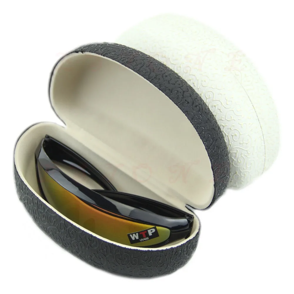 Черно-белая овальная форма Противоударная печать цветочные солнцезащитные очки