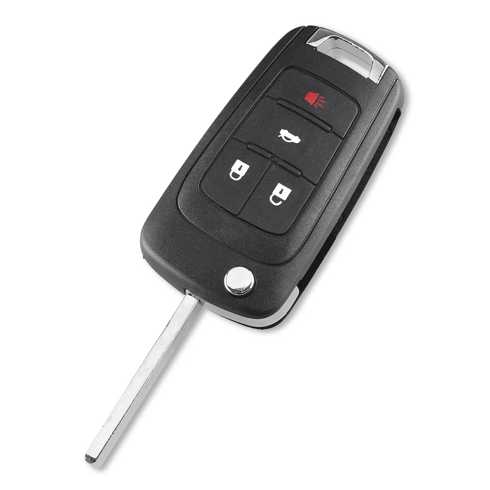KEYYOU 2/3/4 кнопки флип складной дистанционный ключ-брелок от машины для Chevrolet Cruze Malibu Aveo Spark Sail orlando ключ 433 МГц ID46 чип