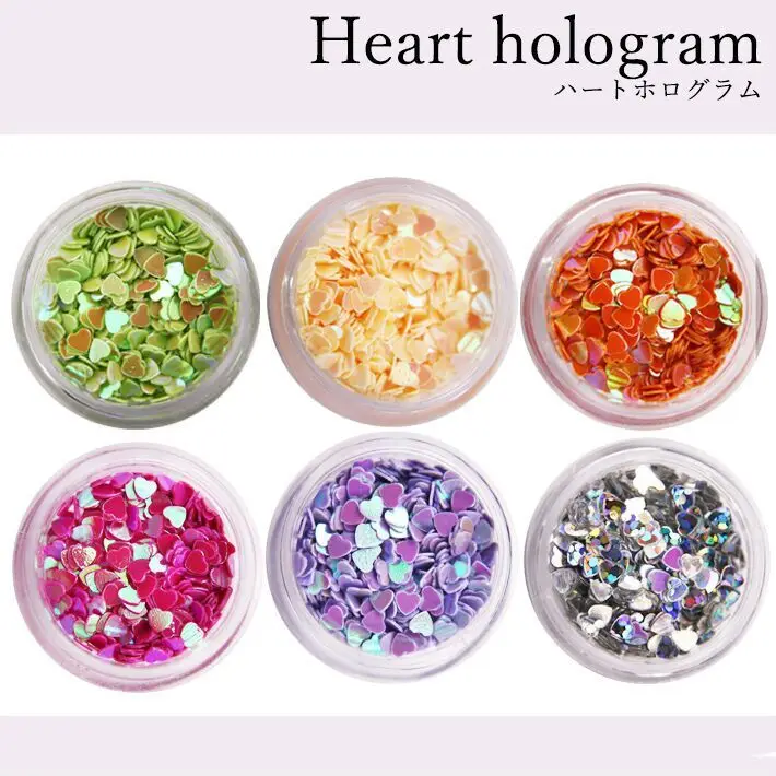 1 шт. украшения для ногтей Love Sequins тонкие наклейки Микс красное сердце сделай сам