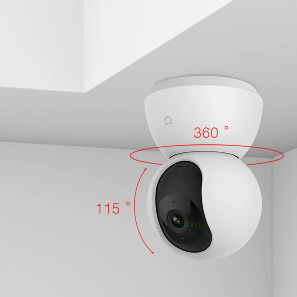 Английская версия Xiaomi Mijia Smart Ca mera колыбели глава версии 720 P 360 Угол веб-камера IP