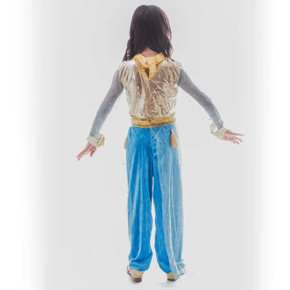 Children's wear girls belly dance costumes suits new national Fantasy Cosplay Costume Comic Movie Carnival Party Purim Halloween |