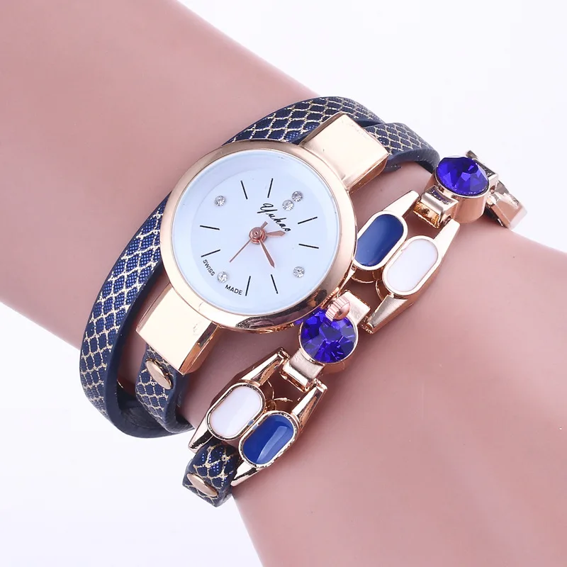 

Top Brand Ladies Watch Women Luxury Crystal Jewelry Bracelet Wrist Watches Woman Casual Leather Quartz Watch Clock Gifts montre