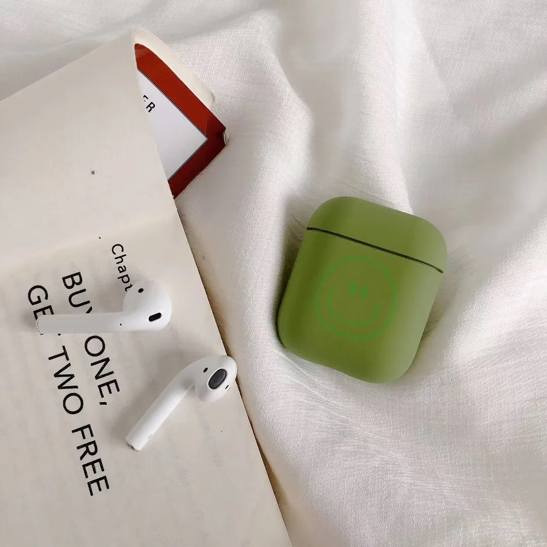 4 Беспроводной чехол для наушников для Airpods2 чехол s силиконовые аксессуары для Airpods милый чехол для Air Pods защита зарядка отверстие сумка - Цвет: 4