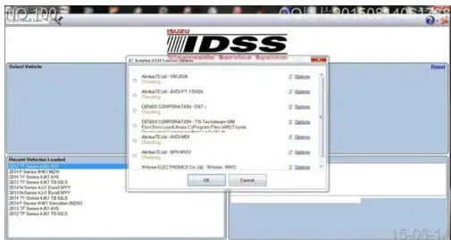 Для Isuzu G-IDSS J2534 Euro5 + Euro6-система диагностики 2018 |