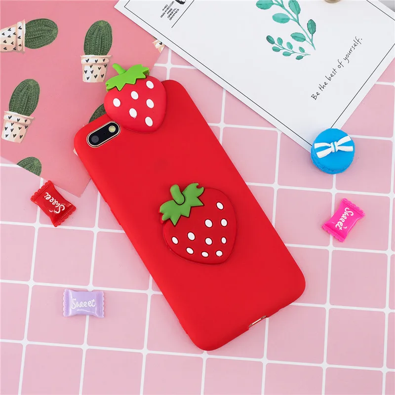 Huawei Y5 Lite, Не доставая его из чехла чехол для Huawei Y 5 Y5 Lite чехол мультфильм 3D куклы игрушки чехлы для мобильного телефона из мягкого силикона, чехол для мужчин и женщин
