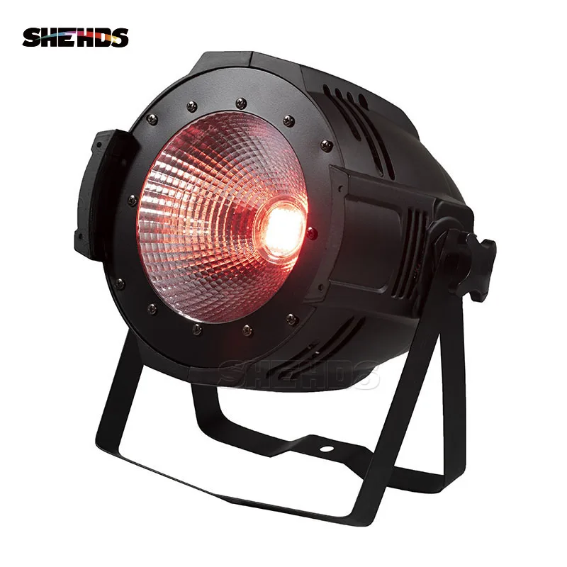 10 шт./лот Алюминий LED Par COB 100 Вт 6в1 сценическое освещение RGBWAUV DMX контроллер Blinder