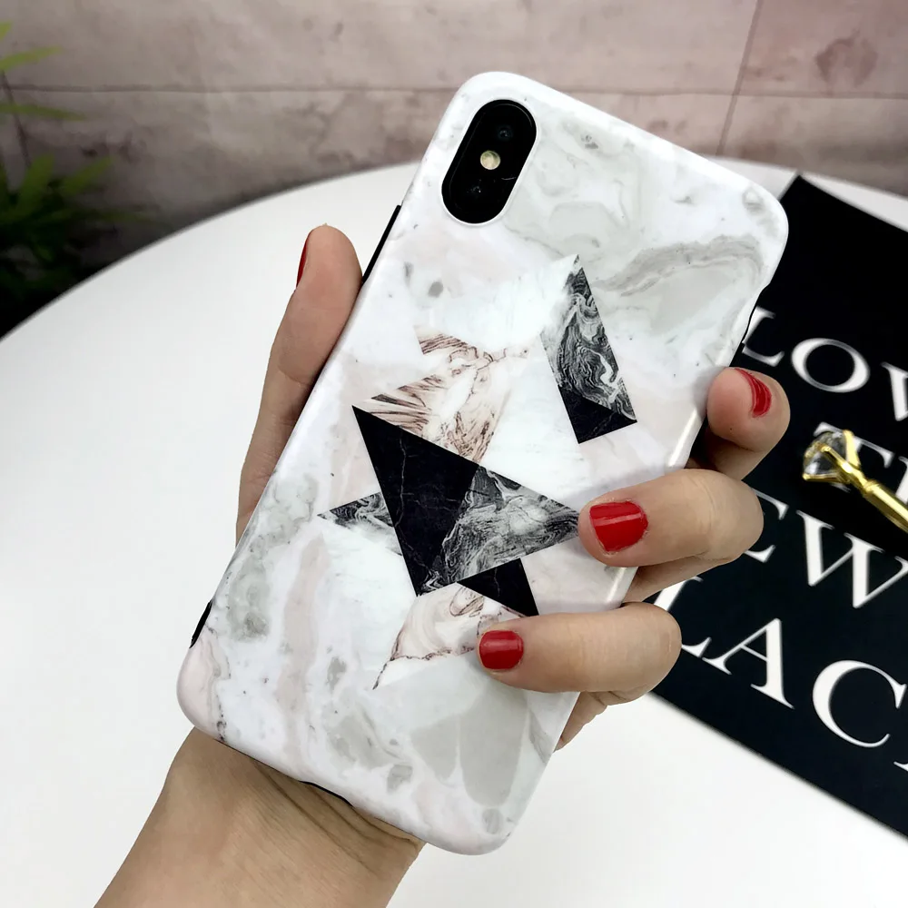 Силиконовый чехол для iphone X XR XS Max чехол для iphone 8, 7, 6, 6S Plus, X XS чехол для Max XR класса люкс узором из цветов и листьев масло на заднюю панель с изображением флага США - Цвет: 4